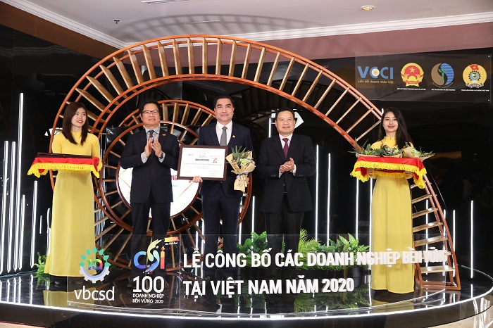 Phúc Khang vinh dự vào Top doanh nghiệp bền vững Việt Nam 2020